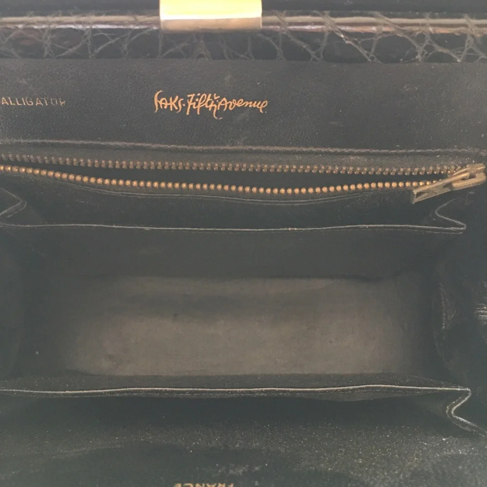Saks Fifth Avenue sleek black